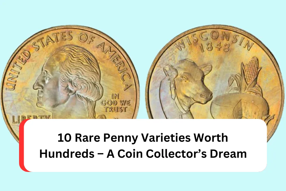 10 Rare Penny Varieties Worth Hundreds – A Coin Collector’s Dream